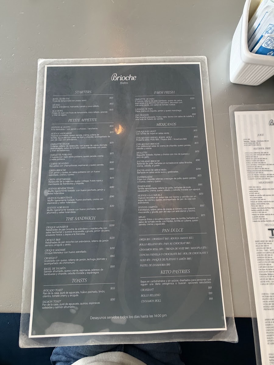 Brioche Bakery Menu - Image 3